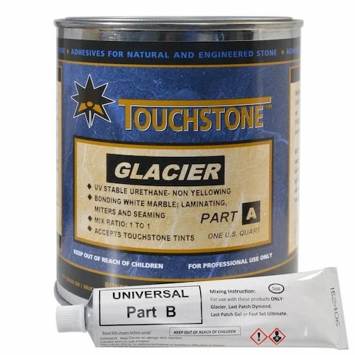 Touchstone Glacier Non-Yellowing Knife Grade, 1 Quart